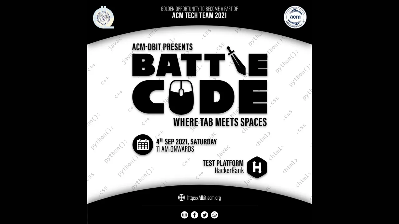 BattleCode - where tab meets spaces